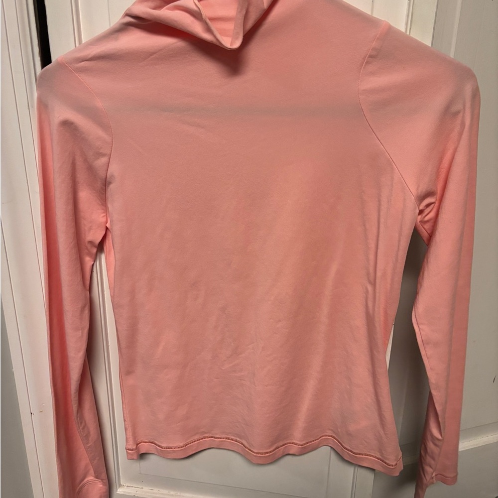 Athleta Light Pink Long Sleeve Top